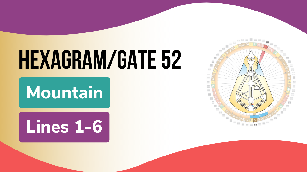 The Human Design System: Gate 52 image