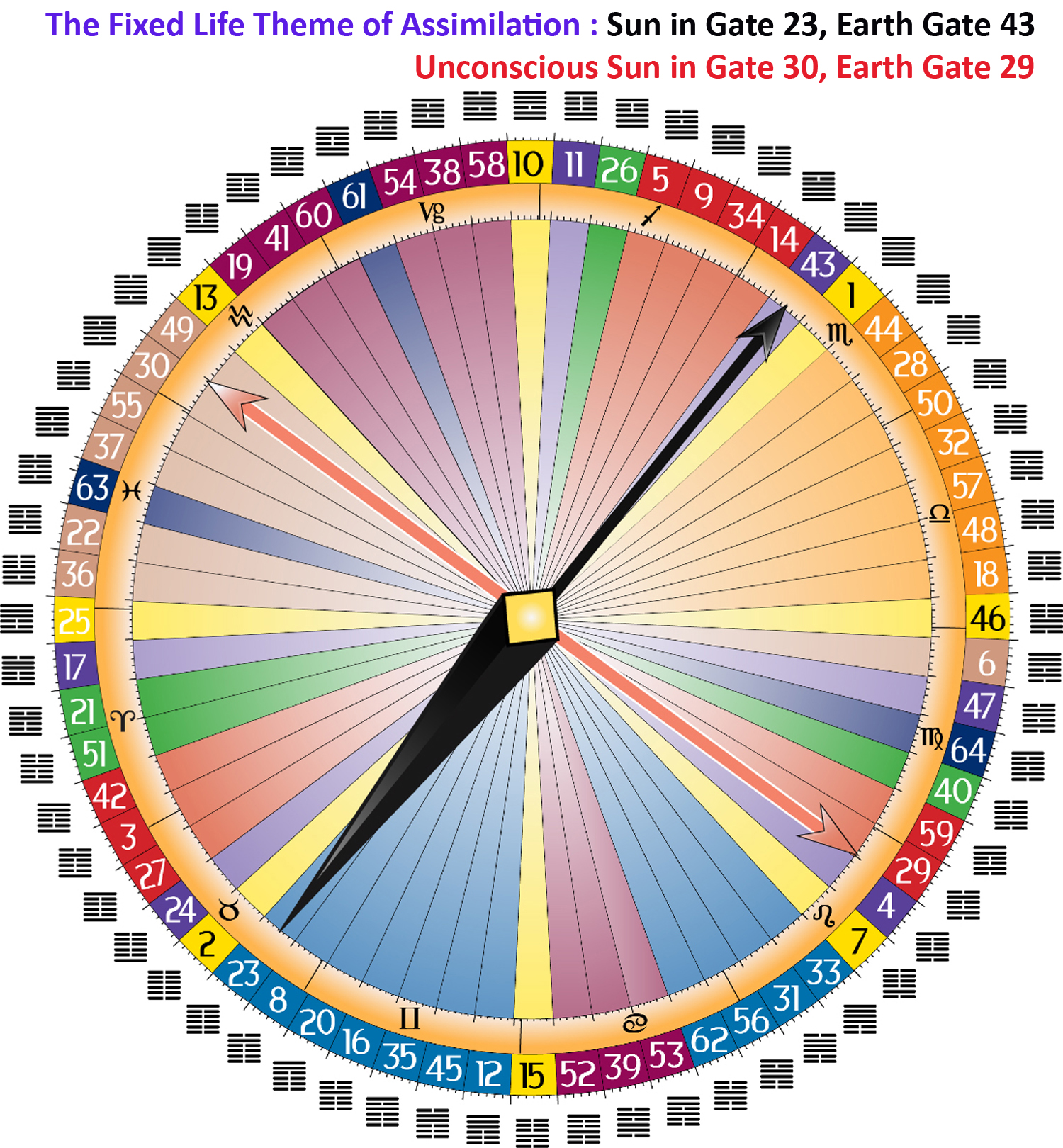 Human Design Life Theme - Gate 23